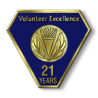 Volunteer Excellence - 21 Year